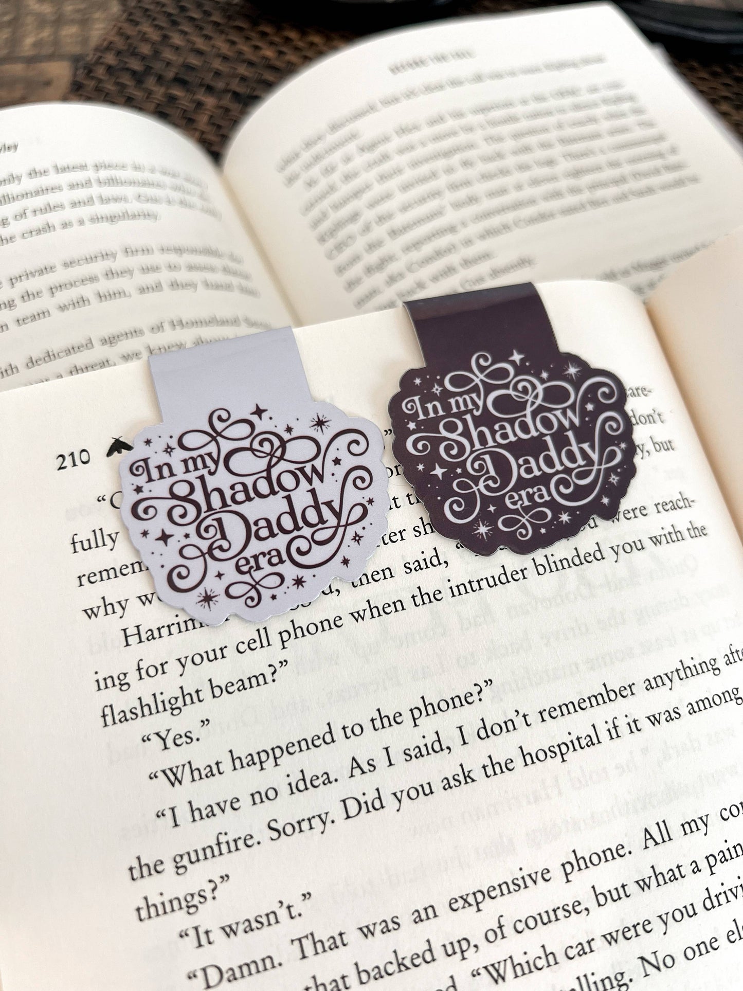 In My Shadow Daddy Era Magnetic Bookmark, Romantasy: Dark