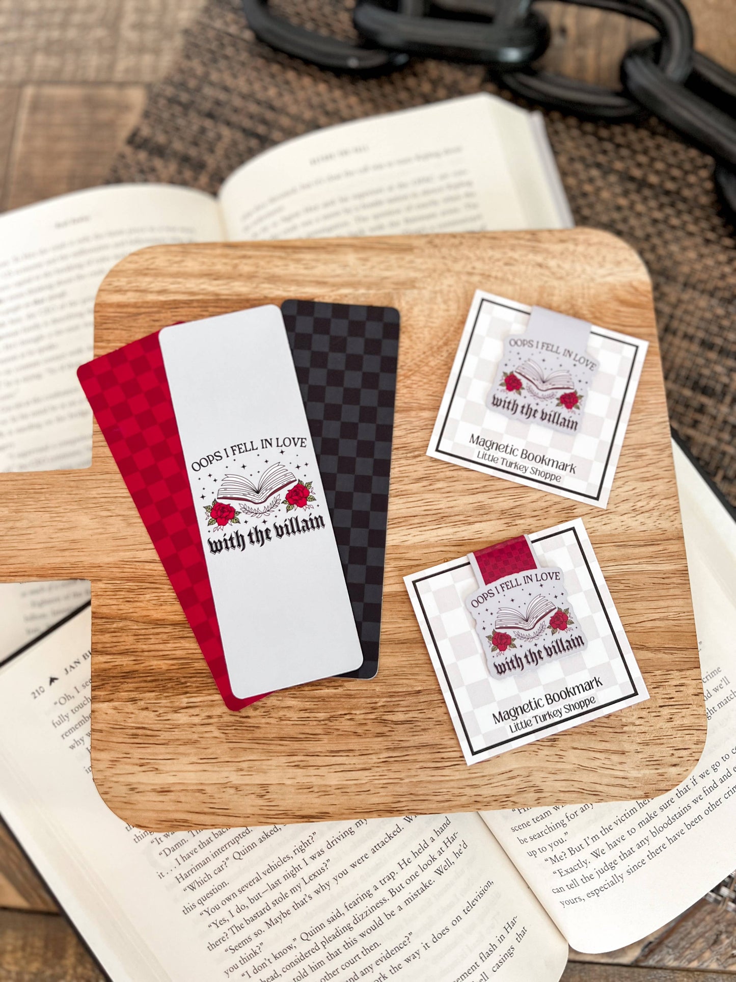 Villain Lover Bookmark: Villain / Soft Touch Matte