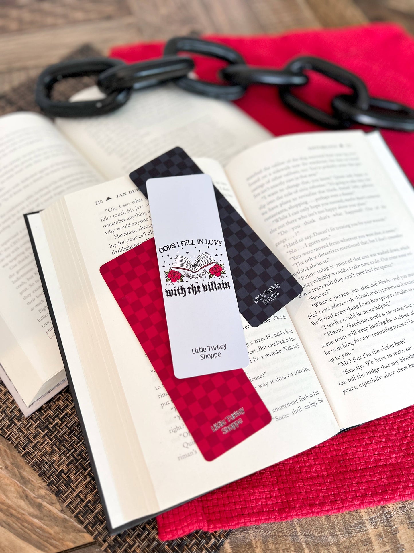 Villain Lover Bookmark: Villain / Soft Touch Matte