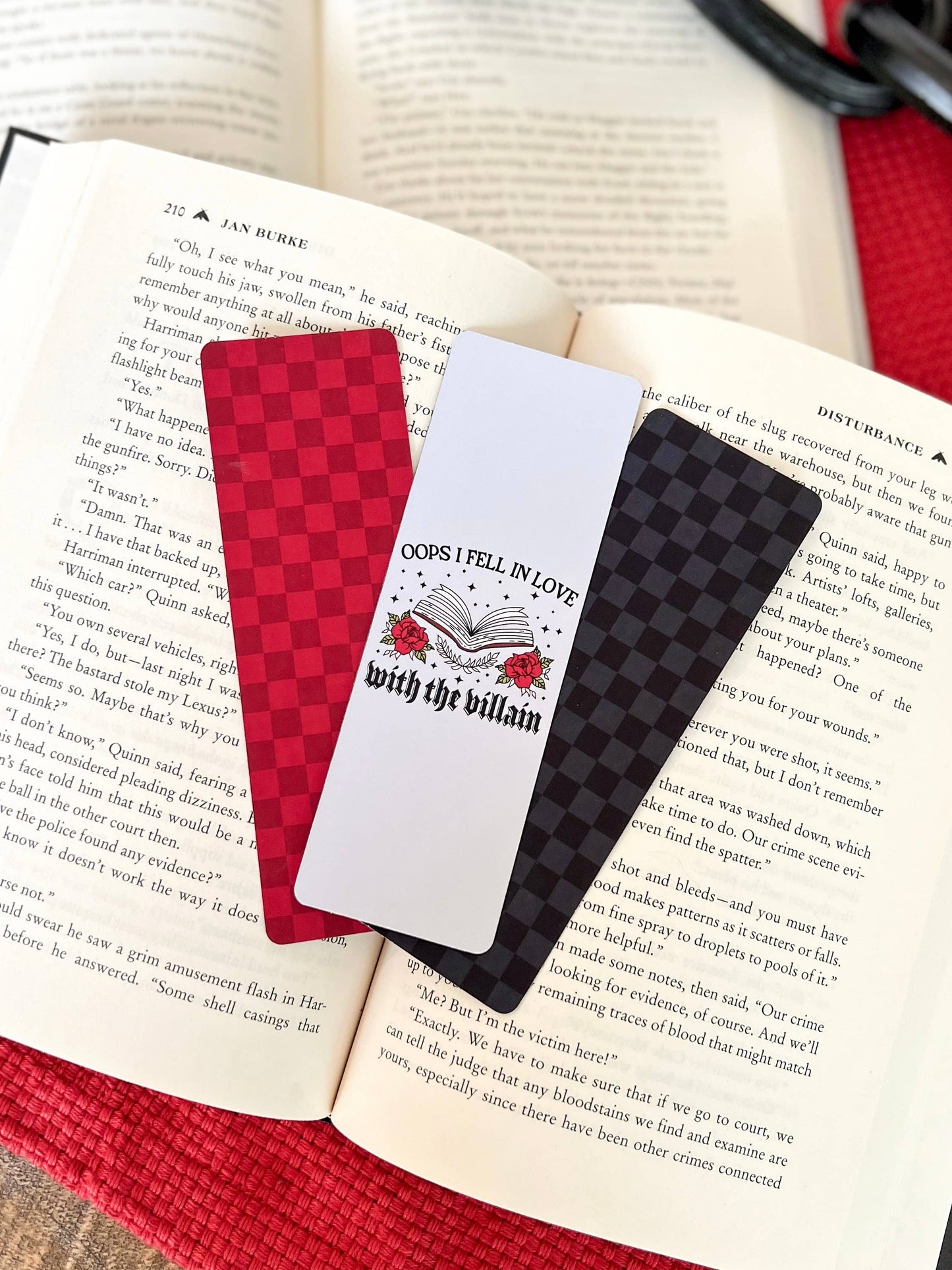 Villain Lover Bookmark: Villain / Soft Touch Matte