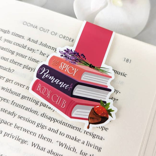 Magnetic Bookmark - Spicy Romance Book Club bookmark - Smut